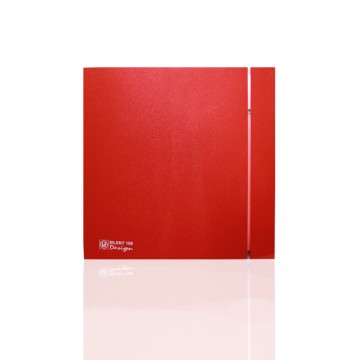Вентилятор Silent Design 100 CRZ  Red (с таймером)